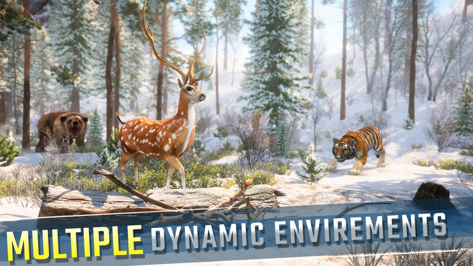 Wild Animal Hunting Games FPS screenshot