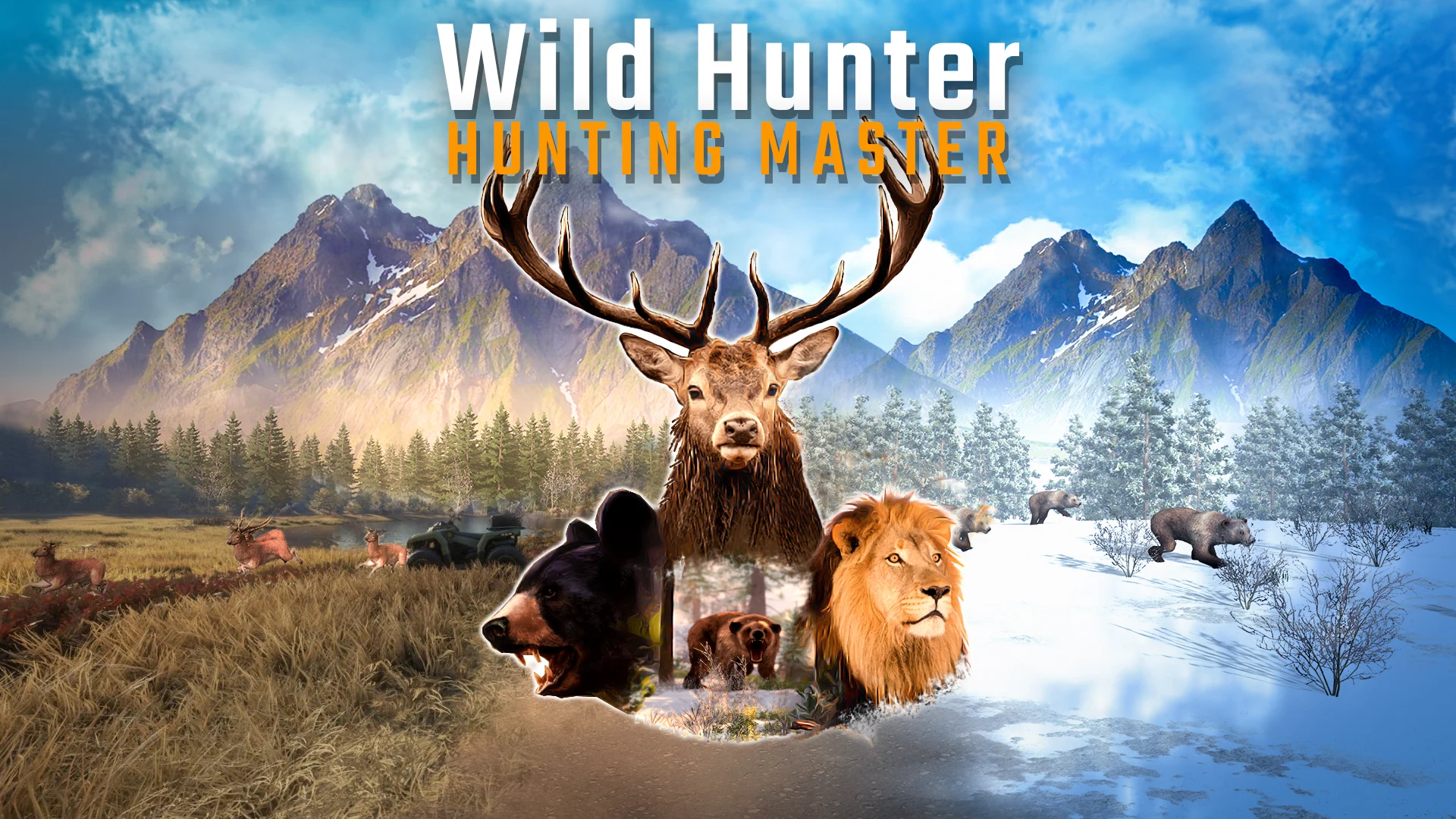 Wild Animal Hunting Games FPS screenshot